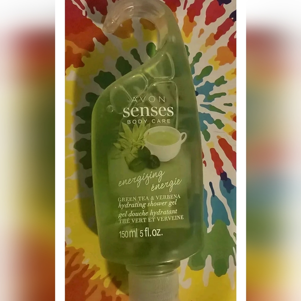 Avon Senses Green Tea & Verbena Energizing Shower Gel 5 Fl Oz
